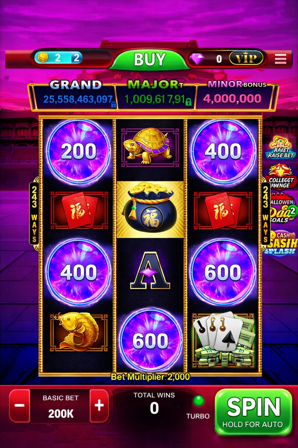 Jackpot World Slots game
